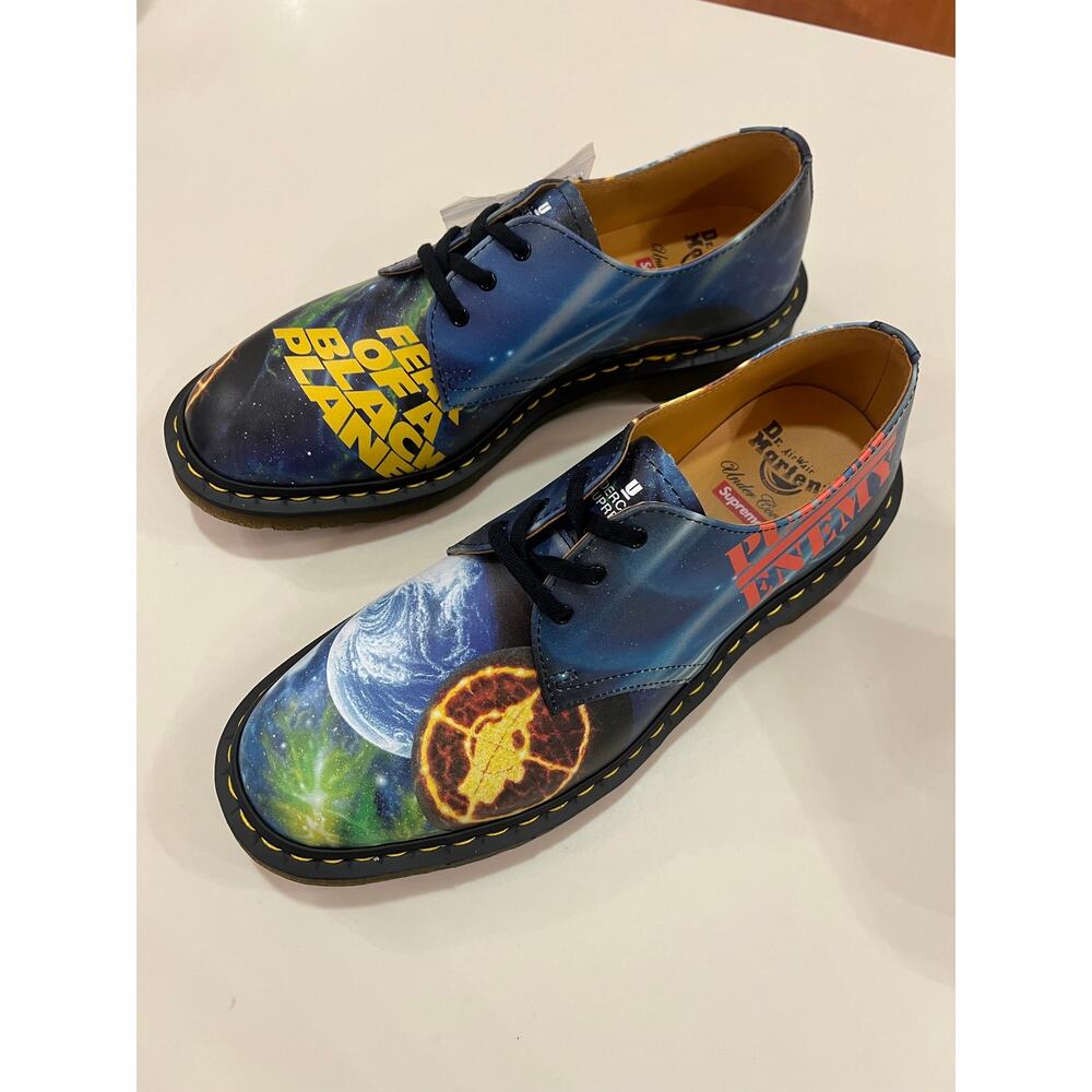Dr. Martens 3-Eye Supreme x Undercover x Public Enemy Size 10 Deadstock - Picture 1 of 16